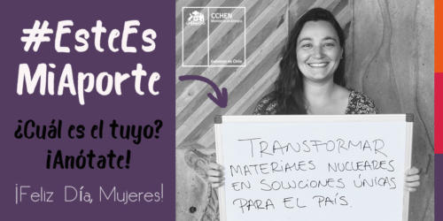 Día de la Mujer 2019 #EsteEsMiAporte ¿Cúal es el tuyo?